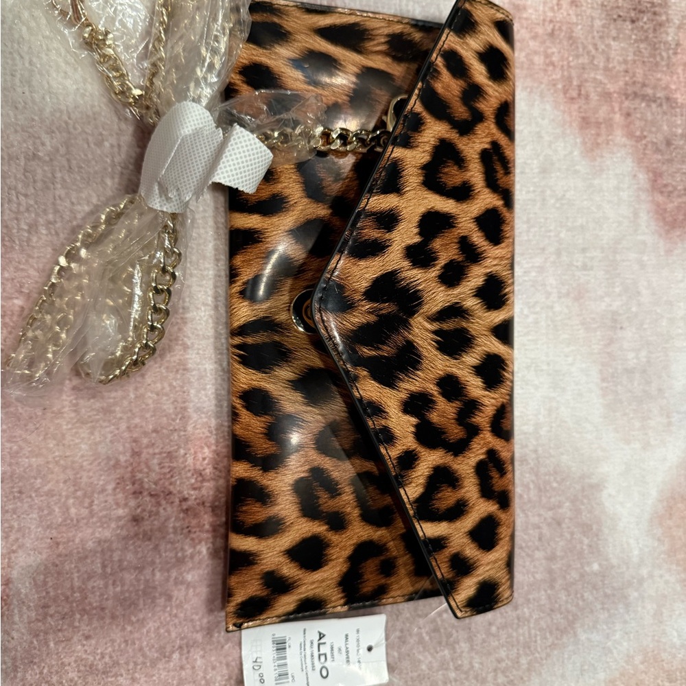 Aldo Animal Print Clutch